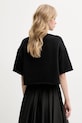 Oblečení Bavlněné tričko IRO WF14OLINDA černá