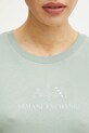 Bavlnené tričko Armani Exchange XW000386.AF10354 zelená