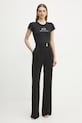 Памучна тениска Armani Exchange XW000386.AF10354 черен SS25