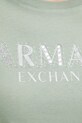 Armani Exchange tricou din bumbac XW000387.AF10354 verde