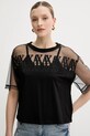 Bavlnené tričko Armani Exchange čierna XW000516.AF10359