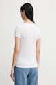 Bombažna kratka majica Armani Exchange XW000521.AF10359 bela SS25