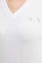 Хлопковая футболка Armani Exchange белый XW000521.AF10359