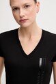 Îmbrăcăminte Armani Exchange tricou din bumbac XW000529.AF10356 negru