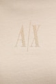 Armani Exchange tricou din bumbac XW000830.AF10356 bej