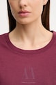 Armani Exchange t-shirt bawełniany bordowy XW000830.AF10356