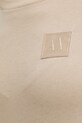 Памучна тениска Armani Exchange XW000831.AF10356 бежов