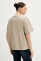 Oblačila Bombažna kratka majica Armani Exchange XW001182.AF15085 bež