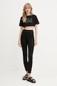 Бавовняна футболка Armani Exchange XW000546.AF10359 чорний SS25