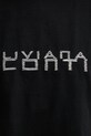 Liviana Conti t-shirt bawełniany L5SW76 czarny
