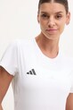 adidas Performance tricou de alergare Adizero alb IN1173