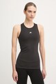 adidas Performance top treningowy Techfit z elastanem czarny IK7924