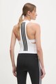 Одяг Топ для тренувань adidas Performance 3 Stripes JG6183 бежевий