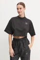 adidas by Stella McCartney t-shirt czarny JJ0080