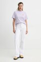Marc O'Polo tricou din bumbac 5000005953 violet SS25