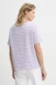 Îmbrăcăminte Marc O'Polo tricou din bumbac 5000005953 violet