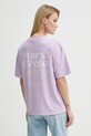 Îmbrăcăminte Marc O'Polo tricou din bumbac 5000005950 violet