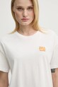 Bavlněné tričko Marc O'Polo bílá 5000005916
