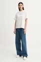 Хлопковая футболка Marc O'Polo 5000006003 белый SS25