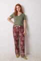 Pyžamové tričko women'secret MIX AND MATCH LOVE ACTUALLY zelená 3278432