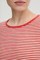 Marc O'Polo t-shirt bawełniany czerwony 503219651101