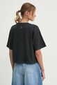 Odzież Pepe Jeans t-shirt bawełniany LOUISE PL505991 czarny