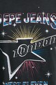 Pepe Jeans t-shirt bawełniany LOUISE PL505991 czarny