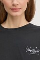 Бавовняна футболка Pepe Jeans LORENA PL505998 чорний