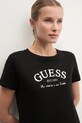 Guess tricou MARGOT negru V5RI16.J1314