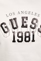 Guess t-shirt bawełniany MARTINA V5RI06.I3Z14 beżowy