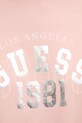 Guess tricou din bumbac MARTINA V5RI06.I3Z14 roz