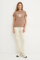 Guess tricou din bumbac MARTINA V5RI06.I3Z14 maro SS25