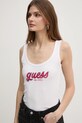 Îmbrăcăminte Guess top CHENILLE W5RP03.KA0H1 alb