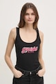 Топ Guess CHENILLE slim чорний W5RP03.KA0H1