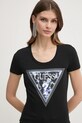 Одяг Футболка Guess W5RI00.J1314 чорний
