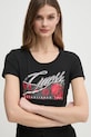 Guess tricou negru W5RI03.J1314