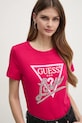 Odjeća Pamučna majica Guess W5RI10.I3Z14 roza