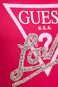 Pamučna majica Guess roza W5RI10.I3Z14