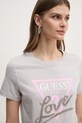 Odzież Guess t-shirt bawełniany W5RI10.I3Z14 szary