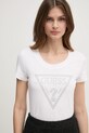 Футболка Guess з еластаном білий W5RI11.J1314