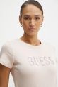 Футболка Guess рожевий W5RI19.I3Z14