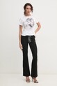 Guess pamut póló W5RI32.K9RM1 fehér SS25