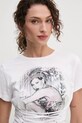 Guess pamut póló fehér W5RI32.K9RM1