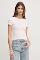 Odzież Guess t-shirt W5RI68.KA0H1 różowy