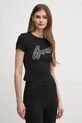 Guess tricou negru W5RI68.KA0H1