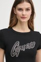 Guess tricou W5RI68.KA0H1 negru
