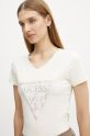 Guess t-shirt beżowy W5RI21.J1314