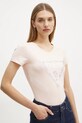 Футболка Guess бавовна рожевий W5RI21.J1314