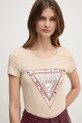 Одежда Футболка Guess W5RI22.J1314 бежевый