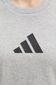 adidas t-shirt bawełniany Z.N.E. JD9590 szary